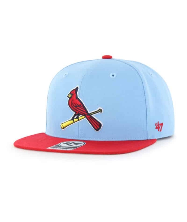 St. Louis Cardinals 47 Brand Columbia Sure Shot Under Snapback Hat