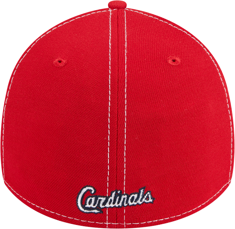 Men's St. Louis Cardinals New Era Red MLB Team Classic Game 39THIRTY Flex Hat image 6