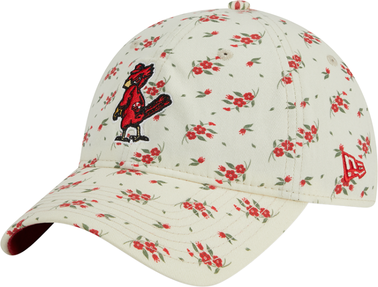 Picture of St. Louis Cardinals New Era Women's Bloom 9TWENTY Adjustable Hat - White
