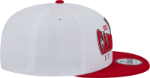 Picture of St. Louis Cardinals New Era Crest 9FIFTY Snapback Hat - White/Red