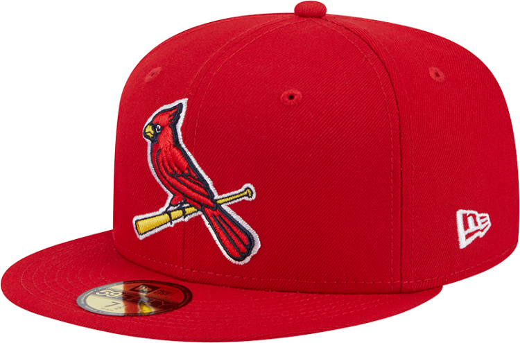 New Era St. Louis Cardinals Patch E1 59FIFTY Fitted Hat side view