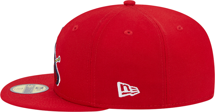 New Era St. Louis Cardinals Patch E1 59FIFTY Fitted Hat detail view
