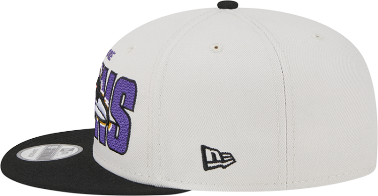 Picture of Men's Baltimore Ravens New Era Stone/Black 2023 NFL Draft 9FIFTY Snapback Adjustable Hat