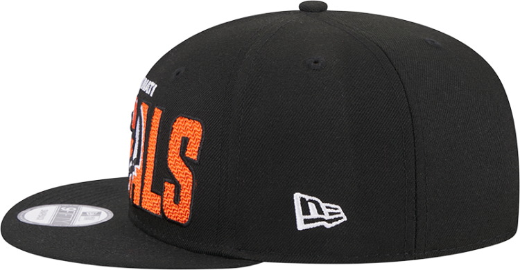 Picture of Men's Cincinnati Bengals New Era Black 2023 NFL Draft 9FIFTY Snapback Adjustable Hat