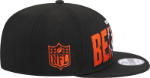 Picture of Men's Cincinnati Bengals New Era Black 2023 NFL Draft 9FIFTY Snapback Adjustable Hat