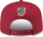 Picture of New Era St. Louis City SC Soccer 9Fifty Lava Red Snapback Hat