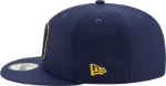 Picture of Milwaukee Brewers New Era team Color 9Fifty Snapback Hat - Navy