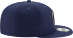 Picture of Milwaukee Brewers New Era team Color 9Fifty Snapback Hat - Navy