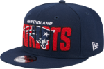 Picture of Men's New England Patriots New Era Navy 2023 NFL Draft 9FIFTY Snapback Adjustable Hat