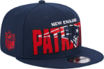 Picture of Men's New England Patriots New Era Navy 2023 NFL Draft 9FIFTY Snapback Adjustable Hat