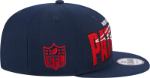 Picture of Men's New England Patriots New Era Navy 2023 NFL Draft 9FIFTY Snapback Adjustable Hat