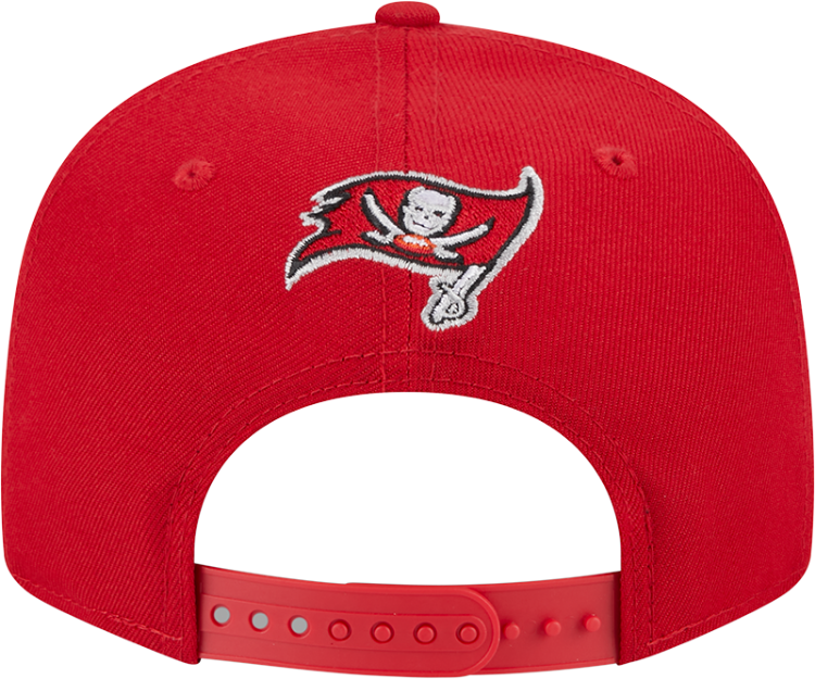 Picture of Men's Tampa Bay Buccaneers New Era Red 2023 NFL Draft 9FIFTY Snapback Adjustable Hat
