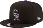 Picture of Colorado Rockies NewEra Team Color 950 Snapback Hat - Black