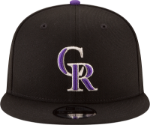 Picture of Colorado Rockies NewEra Team Color 950 Snapback Hat - Black