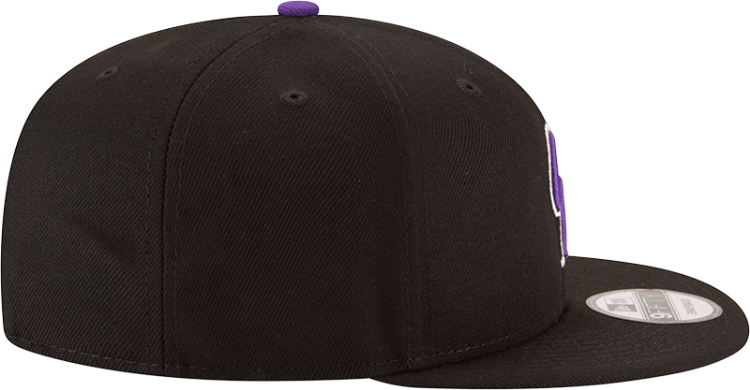 Colorado Rockies NewEra Team Color 950 Snapback Hat - Black image 5