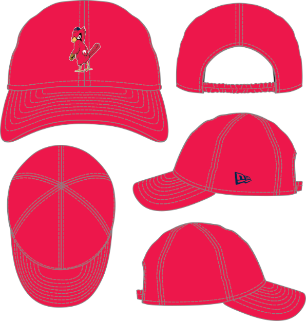Picture of New Era St. Louis Cardinals Newborn & Infant Red My First 9TWENTY Stretch Fit Hat