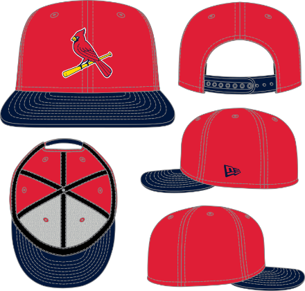 Headz n Threadz Sports Apparel Superstore and Customization. St. Louis  Cardinals Custom New Era Black Orange Birds on Bat 5950 Fitted Cap hats, St.  Louis Cardinals Custom New Era Black Orange Birds