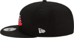 Picture of New Era Chicago Bulls Black Script 9Fifty Men's Snapback Hat