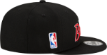 Picture of New Era Chicago Bulls Black Script 9Fifty Men's Snapback Hat