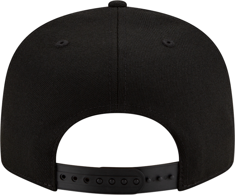Picture of New Era Chicago Bulls Black Script 9Fifty Men's Snapback Hat