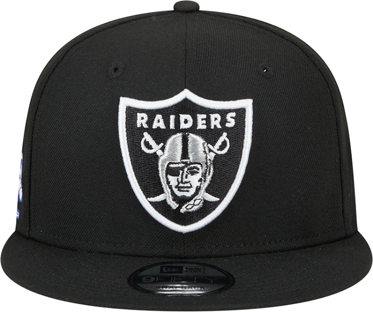 Picture of Las Vegas Raiders Men’s New Era NFL Super Bowl XVIII Patch 9Fifty Snapback Hat