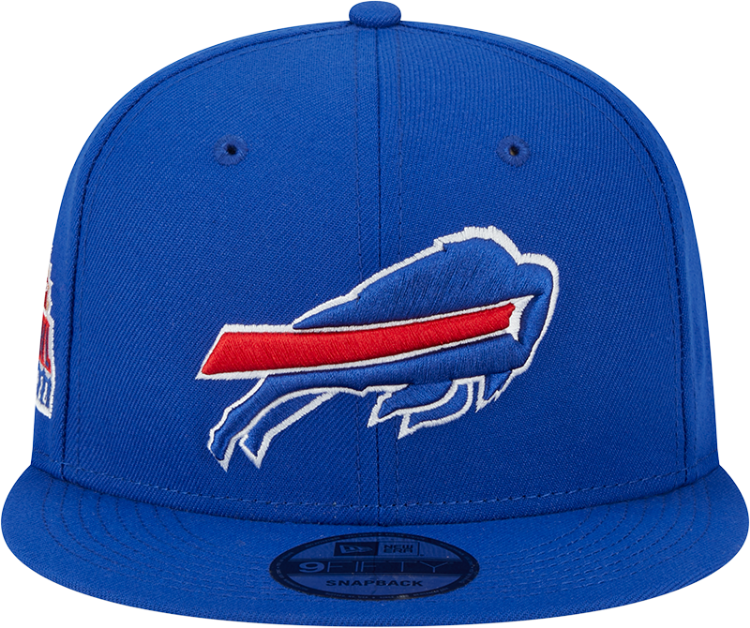 Buffalo Bills New Era Patch Up 1988 Pro Bowl 9FIFTY Snapback Hat - Royal back view