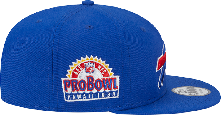 Buffalo Bills New Era Patch Up 1988 Pro Bowl 9FIFTY Snapback Hat - Royal image 5