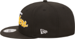 Picture of Men's Pittsburgh Steelers New Era Black Script 9FIFTY Snapback Hat