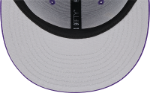 Picture of Men's Los Angeles Lakers New Era Purple Script Up 9FIFTY Snapback Hat