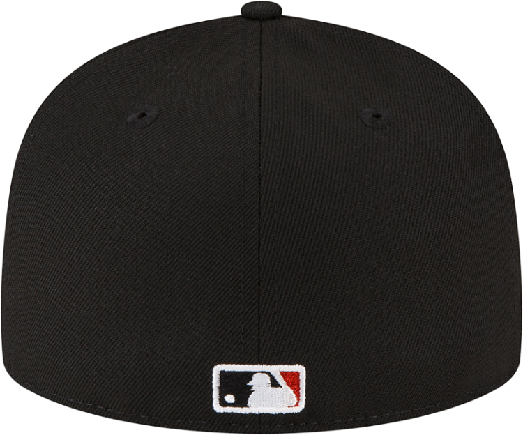 Atlanta Braves Metallic Logo New Era 5950 Fitted Hat image 6