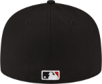 Picture of Atlanta Braves Metallic Logo New Era 5950 Fitted Hat