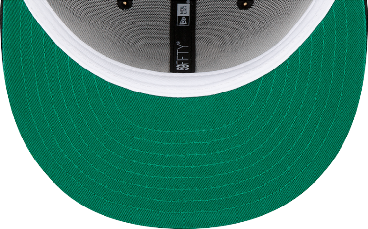 Atlanta Braves Metallic Logo New Era 5950 Fitted Hat image 7