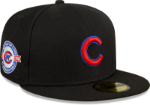 Picture of Chicago Cubs New Era Metallic Logo Pop Fitted 5950 Hat