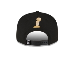 Picture of Denver Nuggets New Era 2023 NBA Finals Champions Locker Room 9FIFTY Snapback Hat - Black