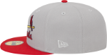 Picture of Men's St. Louis Cardinals New Era Gray Retro Jersey Script 59FIFTY Fitted Hat