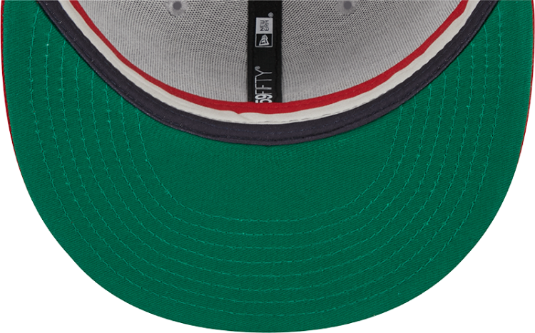 Men's St. Louis Cardinals New Era Gray Retro Jersey Script 59FIFTY Fitted Hat image 7