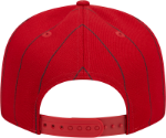 Picture of Men's St. Louis Cardinals New Era Red World Series Clip Pinstripe 9FIFTY Snapback Hat