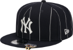 Picture of Men's New York Yankees New Era Navy 2009 World Series Clip Pinstripe 9FIFTY Snapback Hat