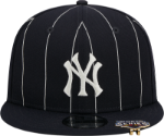 Picture of Men's New York Yankees New Era Navy 2009 World Series Clip Pinstripe 9FIFTY Snapback Hat