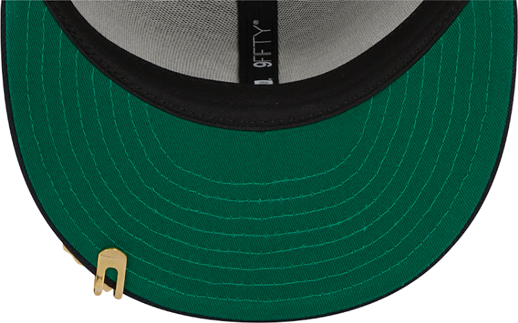 Men's New York Yankees New Era Navy 2009 World Series Clip Pinstripe 9FIFTY Snapback Hat image 8