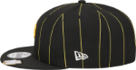 Picture of Men's Pittsburgh Pirates New Era Black World Series Clip Pinstripe 9FIFTY Snapback Hat