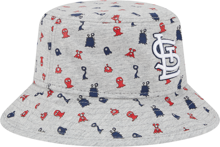 New Era Kids St. Louis Cardinals Bucket Critter E3 hat front view