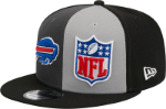 Men's Buffalo Bills New Era Black/Gray 2023 Sideline 9FIFTY Snapback Hat