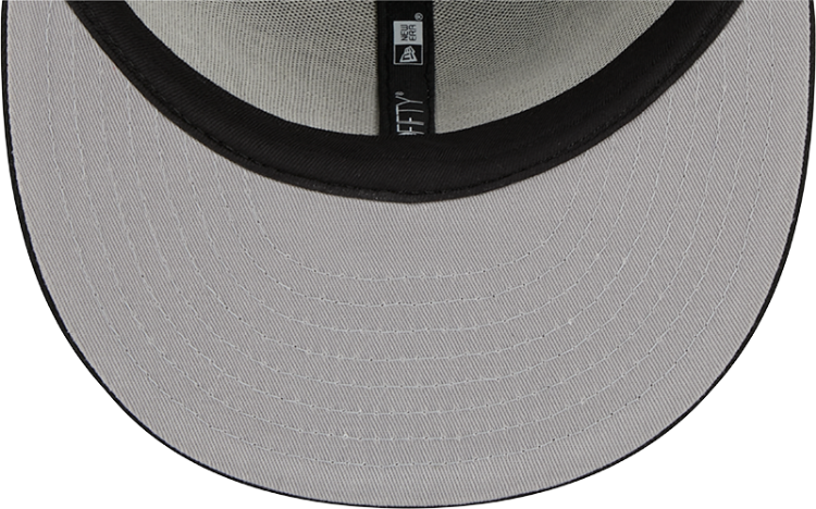 Men's Buffalo Bills New Era Black/Gray 2023 Sideline 9FIFTY Snapback Hat image 7