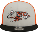 Men's Cincinnati Bengals New Era Cream/Black 2023 Sideline Historic 59FIFTY Fitted Hat