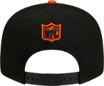 Men's Cincinnati Bengals New Era Cream/Black 2023 Sideline Historic 59FIFTY Fitted Hat