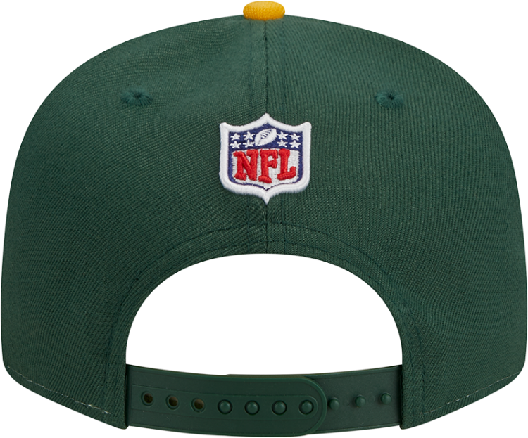 Men's Green Bay Packers New Era Cream/Green 2023 Sideline Historic 9FIFTY Snapback Hat image 6