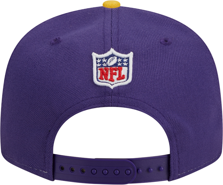 Men's Minnesota Vikings New Era Cream/Purple 2023 Sideline Historic 9FIFTY Snapback Hat image 6