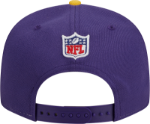 Men's Minnesota Vikings New Era Cream/Purple 2023 Sideline Historic 9FIFTY Snapback Hat