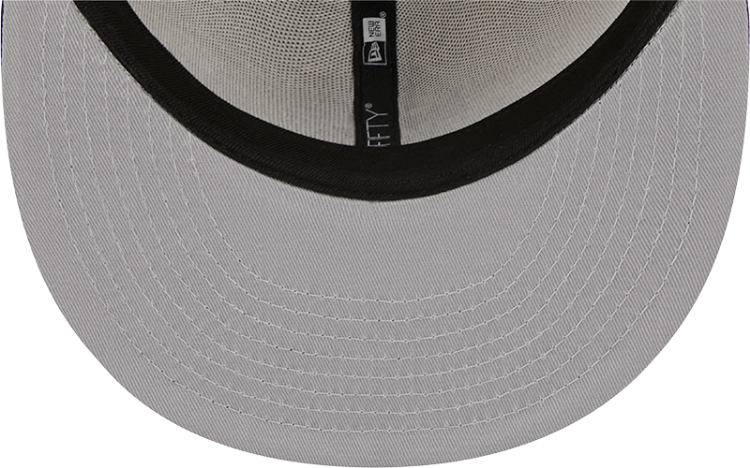 Men's Minnesota Vikings New Era Cream/Purple 2023 Sideline Historic 9FIFTY Snapback Hat